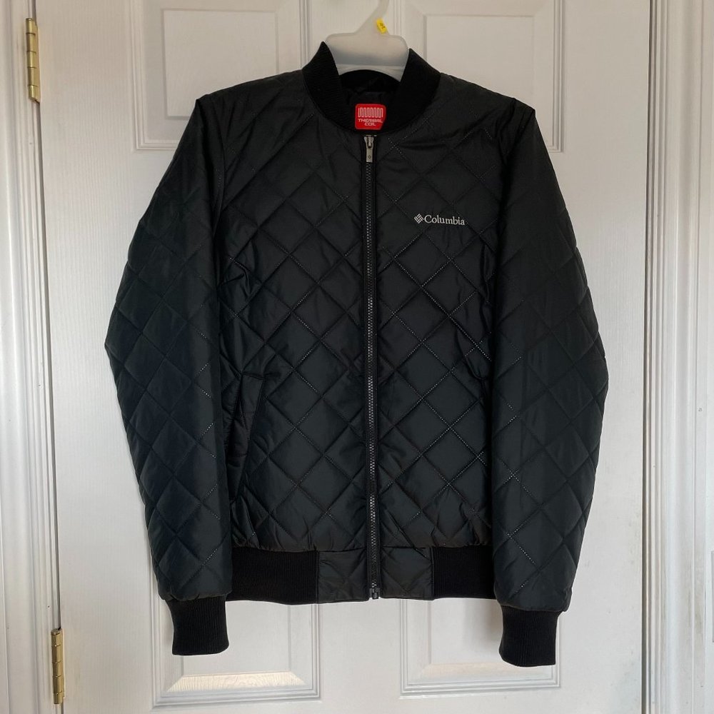 NWOT Black Women's Columbia Thermal Coil Jacket Size S